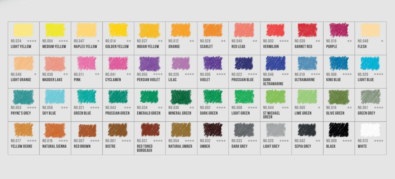 Crayons Pastels